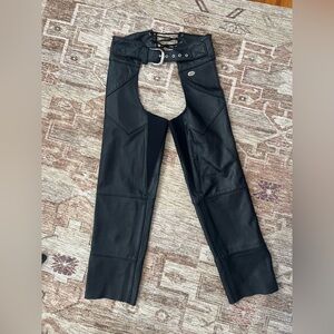 Harley Davidson leather chaps